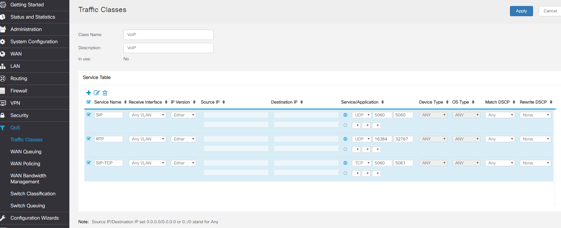 Setting up a Cisco RV Series Router for YoVu