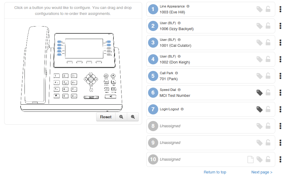 Assign Buttons and Speed Dials to your Desk Phone